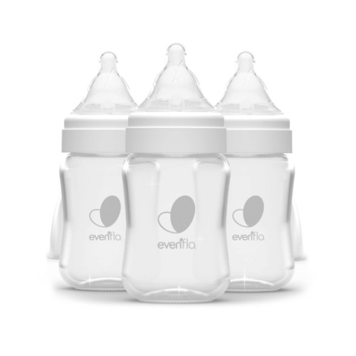 Evenflo 3pk Balance Wide-Neck Anti-Colic Baby Glass Bottles - 6oz