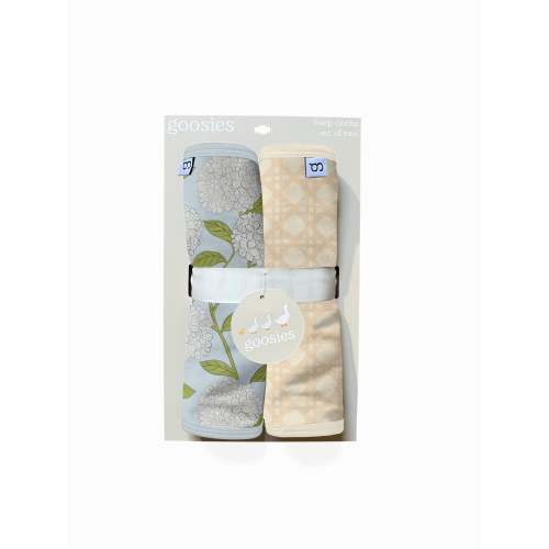 Burp Cloth Set - Hydrangeas – Goosies