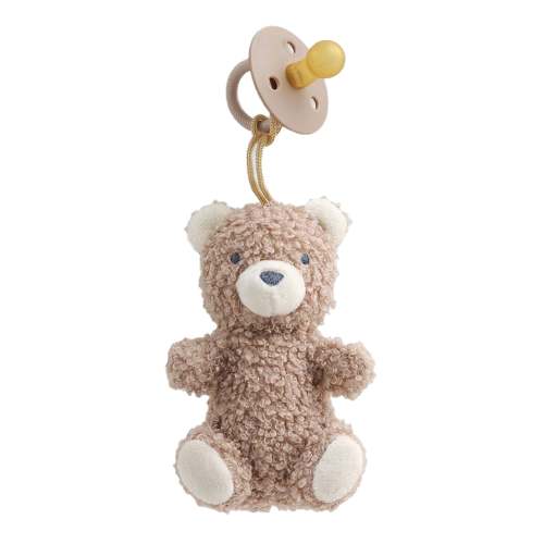 Itzy Ritzy Bitzy Pal Natural Rubber Pacifier and Lovey