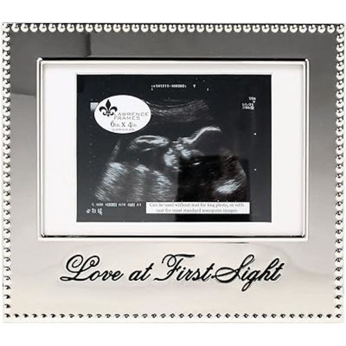 Lawrence Frames 4x6 Love at First Sight Sonogram Frame - 3.25 inch by 4.25 inch Opening