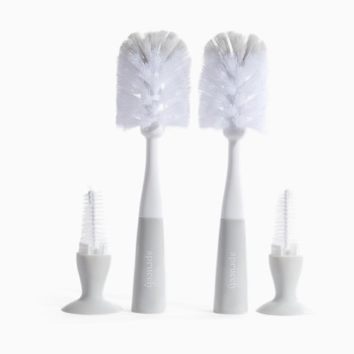 Bottle Brush (2 Pack) - White/Grey