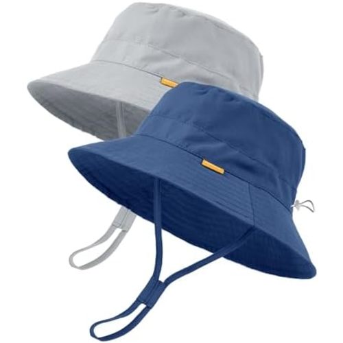 FURTALK Baby Sun Hat Toddler Boys Girls Bucket Hat for Kids 0-5 Years UPF 50+ Sun Protective Child Summer Beach Hats