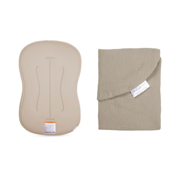 Lounger Curve + Muslin Cover Set | Birch