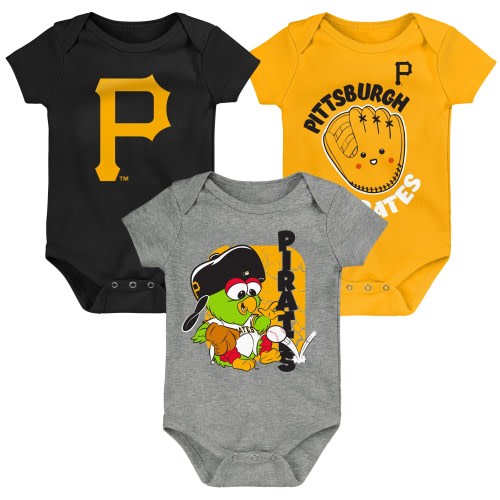 Nhl Pittsburgh Penguins Infant Boys' 3pk Bodysuit : Target