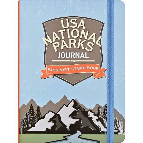 USA National Parks Journal & Passport Stamp Book (all 63 National Parks included)