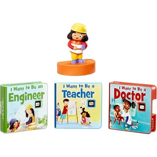 Little Tikes Story Dream Machine I Want to Be: Helper Collection, Storytime, Books, Audio Character, Toy Gift for Toddlers, Kids Girls Boys Ages 3+