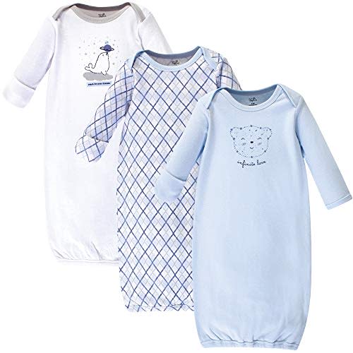 Touched by Nature Unisex Baby Organic Cotton Gowns