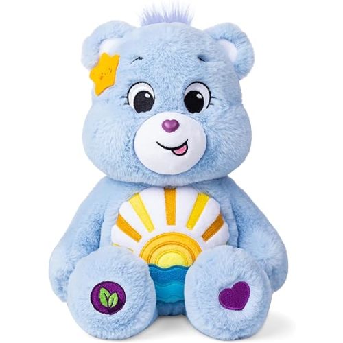 Care Bears 14" Plush - Sea Friend Bear, Eco Friendly - Soft Huggable Material!