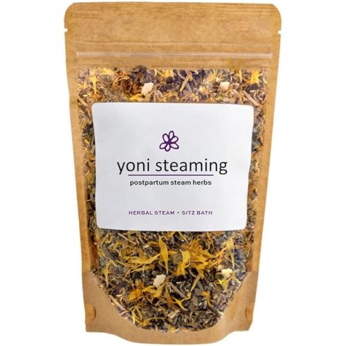 Postpartum Yoni Steaming Herbs & Soothing Sitz Bath Soak For Birth Recovery | Natural Remedy For Healing Perineal Tissues, Hemorrhoids, Episiotomies | Vaginal Steam Herbs | 2-3 Steams