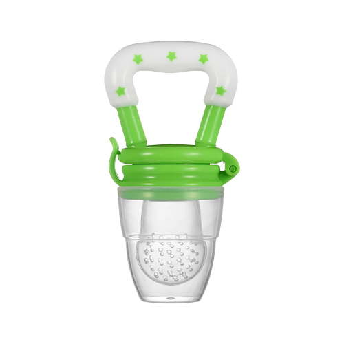 Ozmmyan Baby Fruit Feeder Pacifier, Fresh Food Feeding Teether for Toddler, BPA Free, Soothing Gum Relief, Infant Silicone Teething Toy, Suitable for Baby 6-24 Months