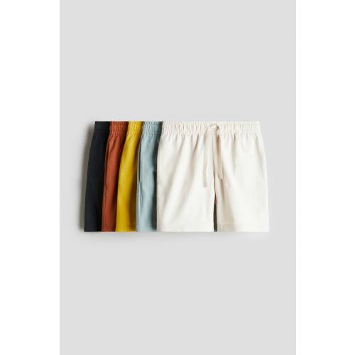 5-PACK COTTON JERSEY SHORTS
