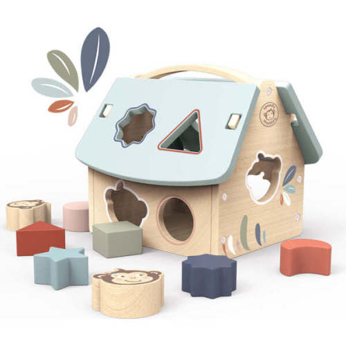 House Shape Sorter - Speedy Monkey | Maisonette