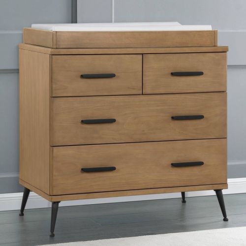 Delta Children Sloane 4 Drawer Dresser with Changing Top and Interlocking Drawers