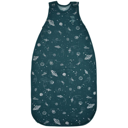 4 Season® Ultimate Baby Sleep Bag, Merino Wool & Organic Cotton, Space - GLOW IN THE DARK Baby / 2 Months - 2 Years