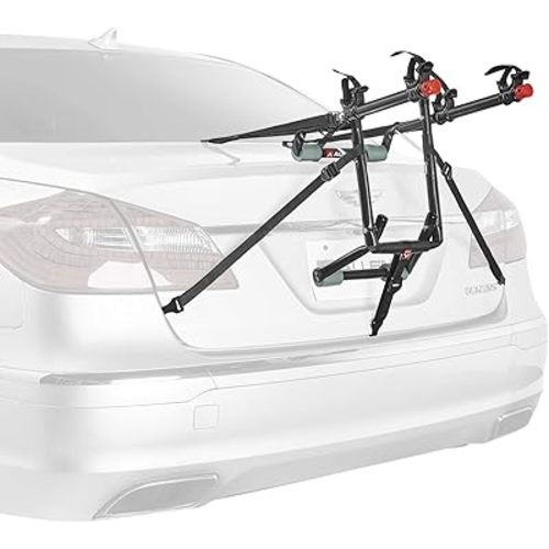 Allen Sports Deluxe 2-Bike Trunk Mount Rack, Model 102DN-R, Black