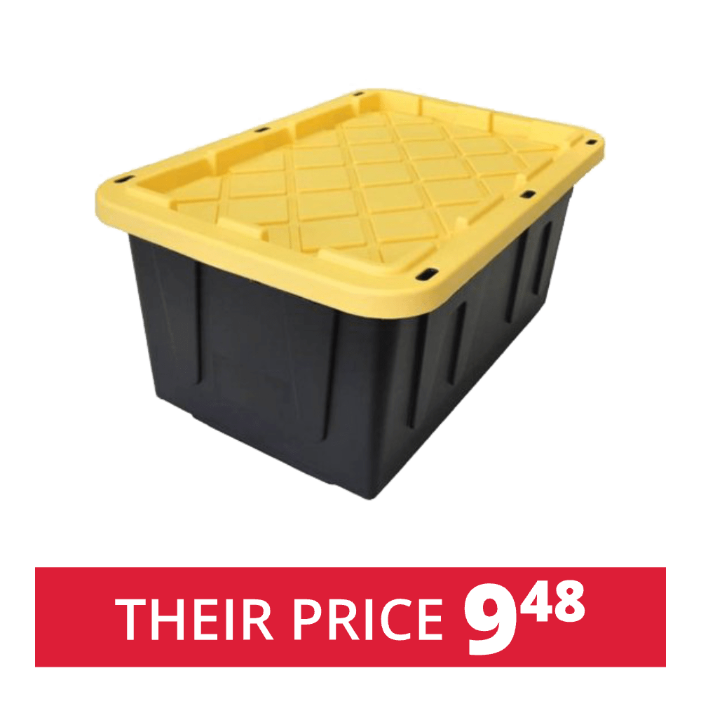 Creative Plastic Concepts Tough Box, 17 Gallon - CPC17GTOUGH