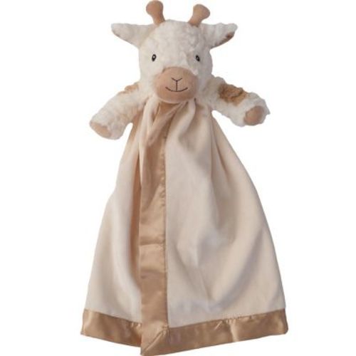 Bearington Lil' Lofty 18 Inch Giraffe Loveys Stuffed Animal for Babies - Security Blanket for Boys and Girls