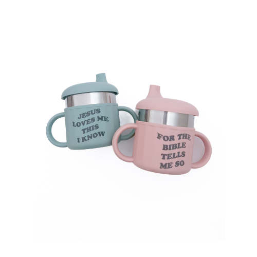Jesus Loves Me This I Know Sippy Cup – OUR HOUSE ABOVE