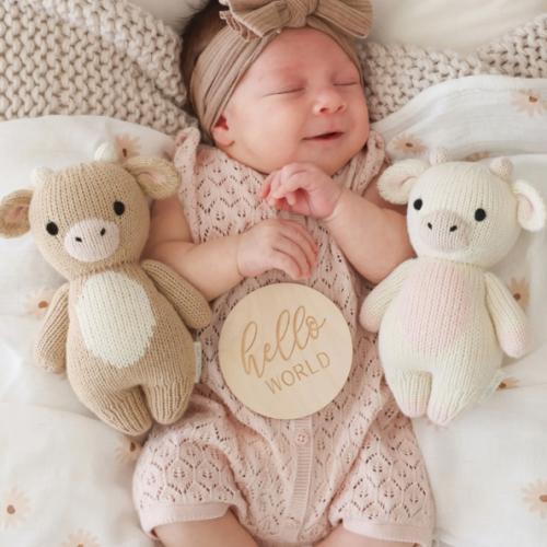 Baby Cow Stuffed Animal