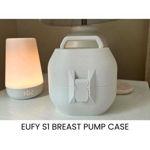 3D Printed Breast Pump Case: EUFY S1 Pro, E10, E20 - Hands Free Pump Carrying Case