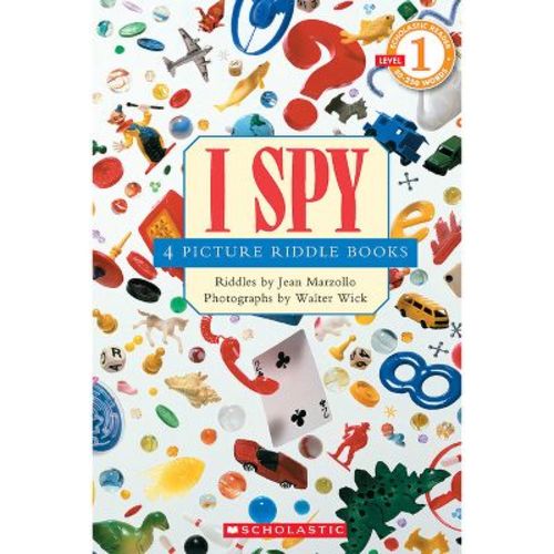 I Spy: 4 Picture Riddle Books (Scholastic Reader, Level 1) - (Scholastic Reader: Level 1) by Jean Marzollo (Mixed Media Product)