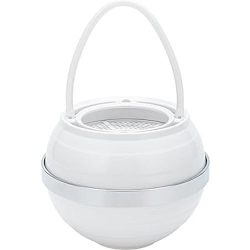 Bath Ball Filter, Bath Ball Water Filter, Bathtub Water Filter, Bath Ball Bathtub Water Filter for Tub Faucet - BPA Free - White