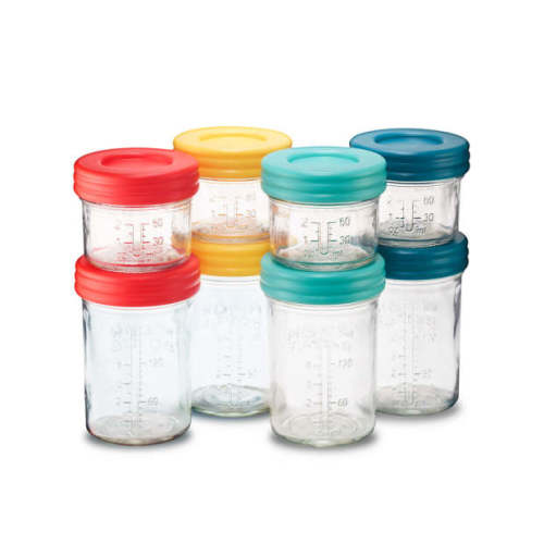 Mason Bottle Breast Milk Storage Jar Set