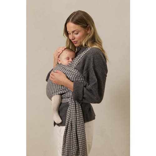 Stormy Houndstooth Wrap