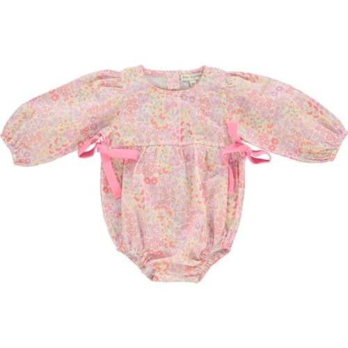 Cora Romper, Garden Floral - Bebe Organic | Maisonette