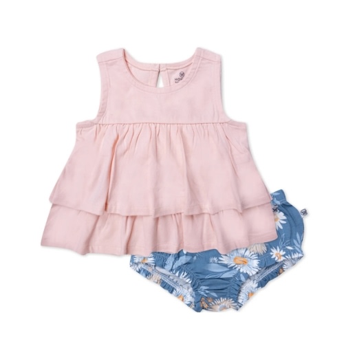 2-Piece Top with Diaper Cover | Honest Baby Clothing