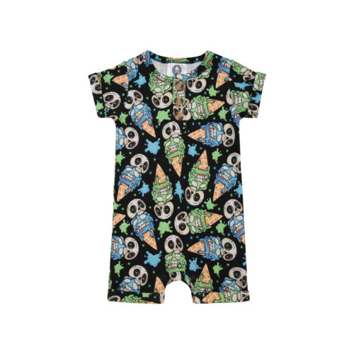Ice cream skull romper - Metallimonsters Ltd