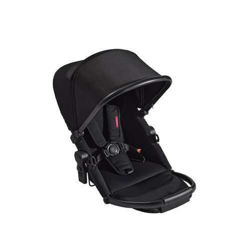 Momcozy ChangeGo Baby Stroller Second Seat Only | Extra Seat Attachment for ChangeGo Stroller | Adjustable Reclining Seat, Extendable UPF50+ Canopy, Leather Bumper Bar, 5-Point Harness