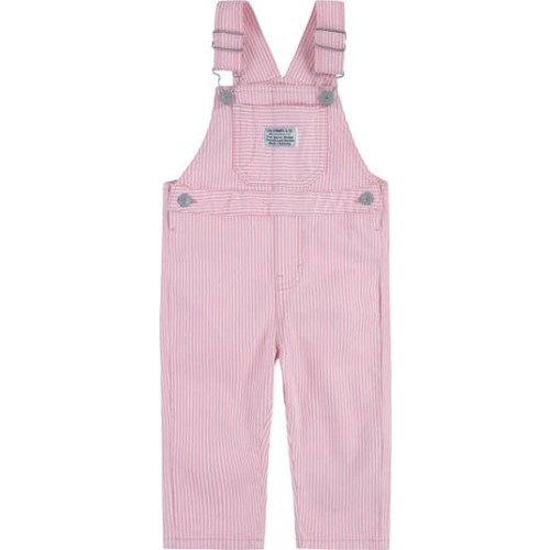Railroad Stripe Overalls, 12M