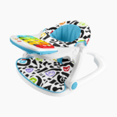 Fisher-Price Kick & Play Deluxe Sit-Me-Up Seat - Black & White