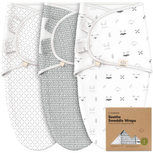 3-Pack Soothe Swaddle Wraps