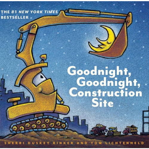 Goodnight, Goodnight Construction Site (Board Book for Toddlers, Children's Board Book)