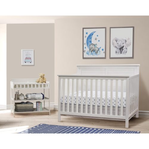 Sorelle Furniture Ashley 4-in-1 Convertible Crib - N/A