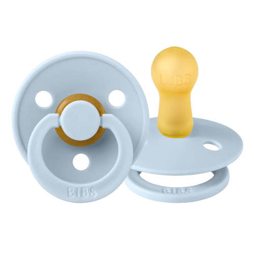 BIBS Colour Natural Rubber Latex Pacifiers (Size 1 & 2)