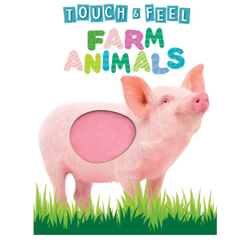 Touch and Feel Farm Animals - Novelty Book - Children's Board Book - Interactive Fun Child's Book