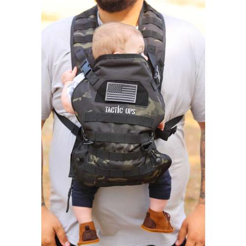 Tactic Military Baby Toddler Carrier Sling - Black Camo – Tactic Ops
