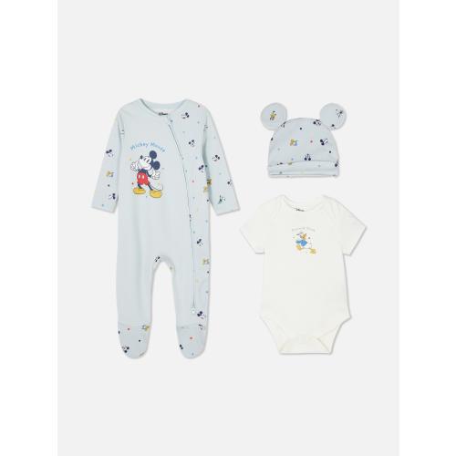 Newborn Disney Mickey Mouse Romper Set