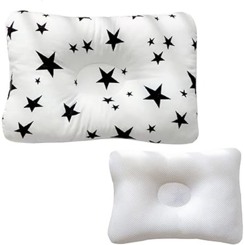 Unisex Pillow 13x9, Airmesh Breathable Cool 100% Cotton, Flat Small Portable Car and Travel, Control Sweat, MultiFunctual Small Decor Pillows