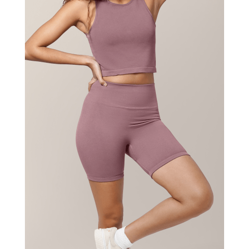 Sublime® Bamboo Maternity & Postpartum Bike Short| Oatmeal Heather - Kindred Bravely