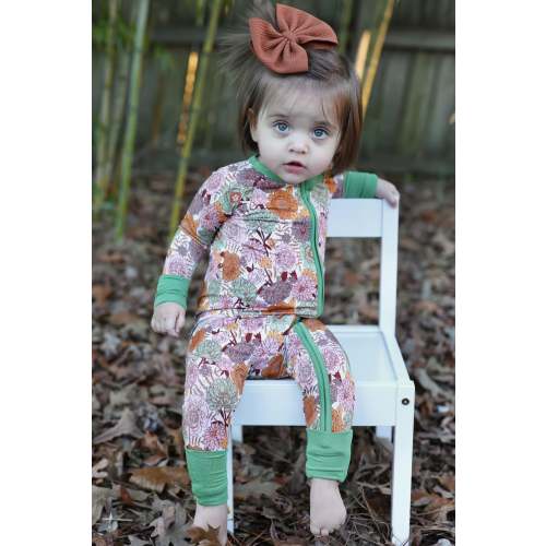Damsel floral Double Zippy Romper