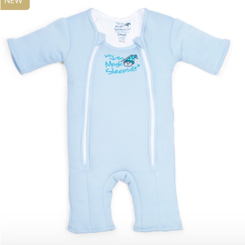 Blue Baby Merlin’s Magic Sleepsuit – 100% Cotton for Better Baby Sleep