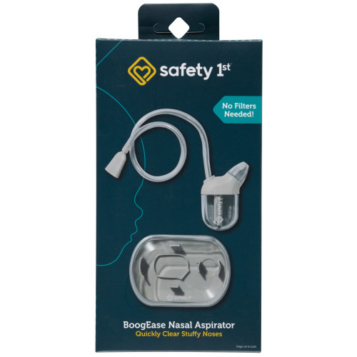 Safety 1ˢᵗ BoogEase Nasal Aspirator, Grey, Infant