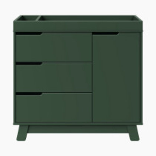 babyletto Hudson 3-Drawer Changer Dresser - Forest Green