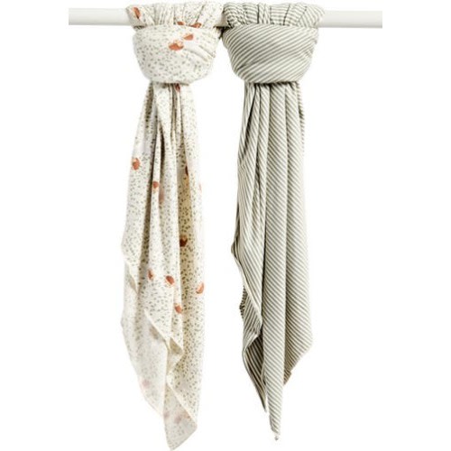 2-Pack Assorted Knit Swaddles