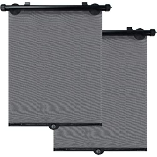 The Peanutshell Car Window Shades (2 Pack) – Baby Window Shades for Car – Protection from Harmful Sun UV Rays and Provides Shade and Privacy – Car Window Screen Suitable for Most Cars Windows
