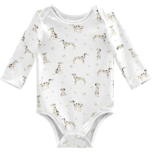 vvfelixl Baby Bodysuits Black White Long Sleeve Cotton Baby Clothes For Boys Girls 0-24 Months - Multi41 - 0-3 Months